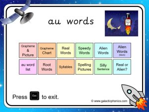 au phonics worksheets and games galactic phonics