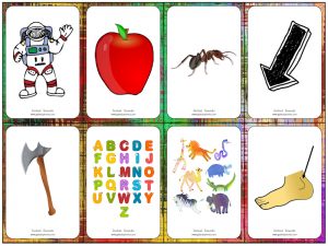 Letter sound picture cards